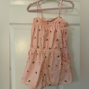 Janie and Jack Skye Smocked Romper